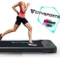 Los mejores  - CITYSPORTS Cinta de Correr Caminar Eléctrica Motor 440W- Altavoces Bluetooth- Velocidad Ajustable- Pantalla LCD y…